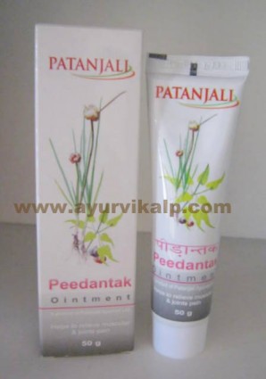 Patanjali, PEEDANTAK OINTMENT, 50g, For Helps to Relive Muscular & Joint Pain